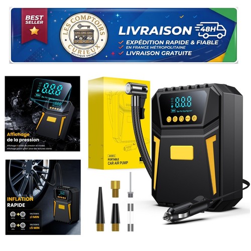 Compresseur voiture 12v ipflin - voiture,