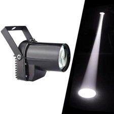 3w Blanc Projecteur pour Boule à Facettes Lumiere pour Boule a Facette avec M...