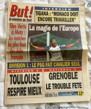 BUT! LA PASSION DU FOOT 12 SEPTEMBER 1995 FRENCH OVERSEAS SPORTS PAPER VGC.