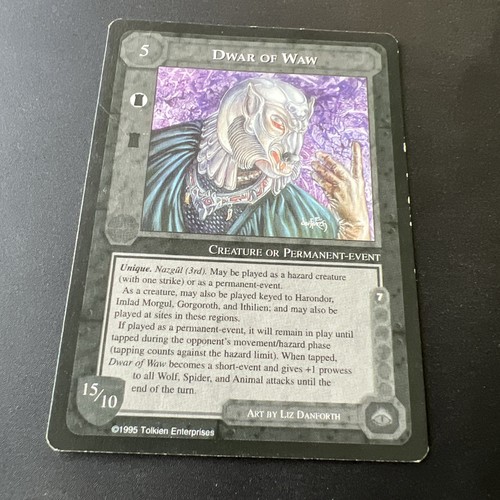 Dwar waw meccg the wizards - dwar,