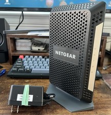 NETGEAR Nighthawk - 32 x 8 DOCSIS 3.1 Cable Modem, Black, 1 GB/s