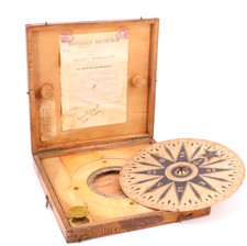 Instrument scientifique - Boussole "Duchemin" par -Ruhmkorff- XIX -ème