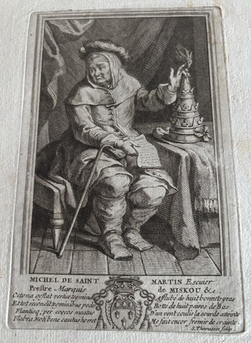Gravure ancienne xviie - gravure,