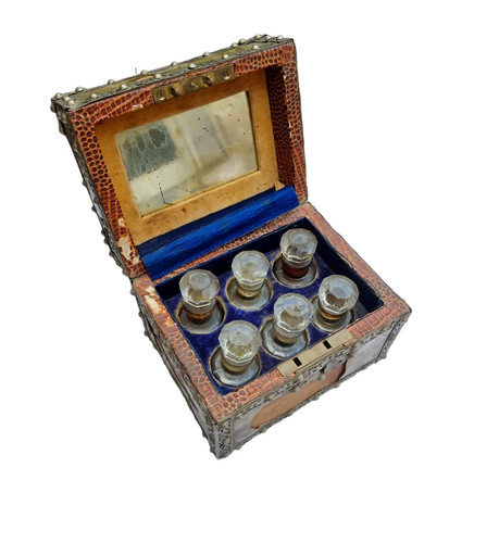 Vieux flacon parfum - vieux, de