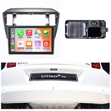 Car Radio GPS 9"Autoradio+Car Reverse Camera for VW E-UP Seat E-Mii Skoda citigo