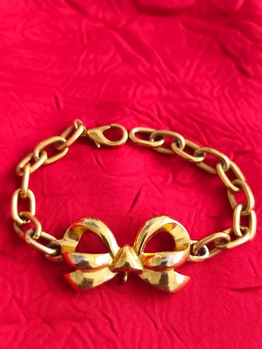 Bracelet gourmette nœud - gourmette, doré