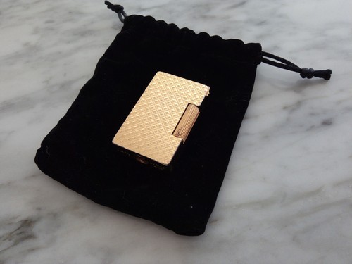 Briquet plaque vintage - or,