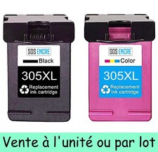 SOS ENCRE - Cartouches d'encre compatibles avec HP 305 XL pour DeskJet et Envy