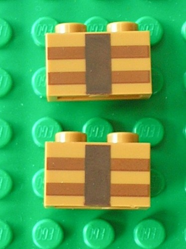 Lego medium nougat brick - 2,