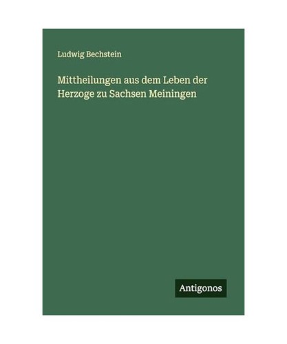 Mittheilungen aus dem leben - aus,