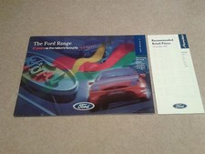 La gamme Ford 21 ans les nations brochure ventes préférées édition 1997 1 NEUF