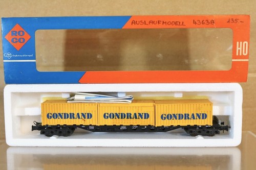 Roco 4363b wagon - roco, plat