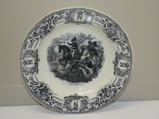 -ASSIETTE CERAMIQUE KERAMIS