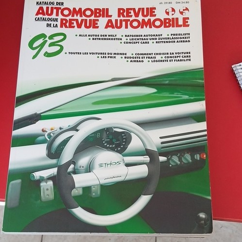 Automobil revue catalogue - automobil,