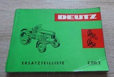 Deutz Tractor D50S + D55 Spare