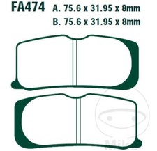 EBC Plaquettes De Frein FA474V
