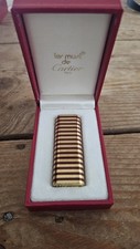 Briquet Cartier Plaque Or