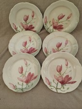 6 Assiettes Plates Anciennes