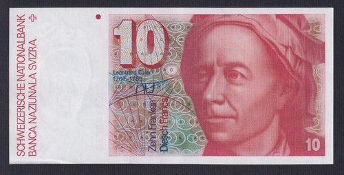 Billet suisse francs 1990 - francs,