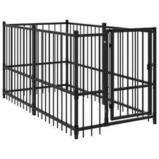 Chenil pour chien 193,5 x 97 x