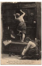 Old postcard 29 - Around the Lits-Clos (Finistère) - 5555. "You'll break the ghoul