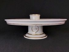 Paris Porcelain Table Top XIX Display Cream Monogram Gold Service Display