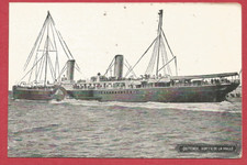 Old postcard Ostende Sortie de la Trunk