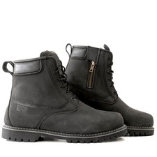 Richa Calgary Boot Black Everyday Motorcycle casual look Boots PQ