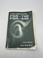 Yamaha PSR-740 PSR-640