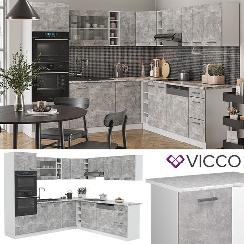 Kitchenette cuisine angle - cuisine,