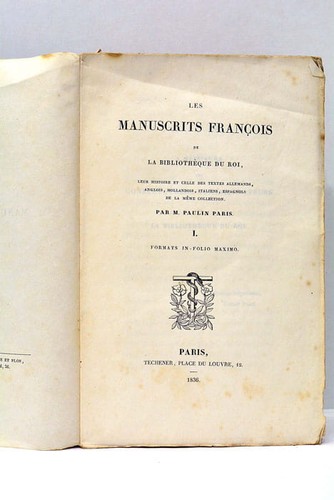 Les manuscrits françois - les,