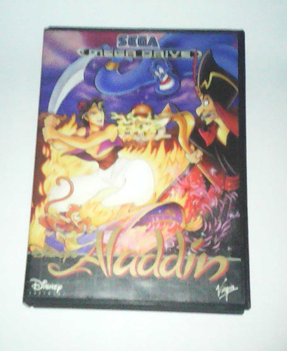 Mega drive jeu - aladdin,