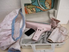 Vintage SECHE CHEVEUX MOULINEX 1960, AVEC CASQUE- fonctionne