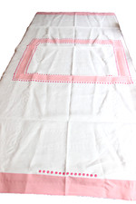 Nappe ancienne en coton
