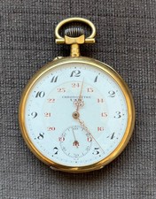 Rare Montre Gousset Homme Or