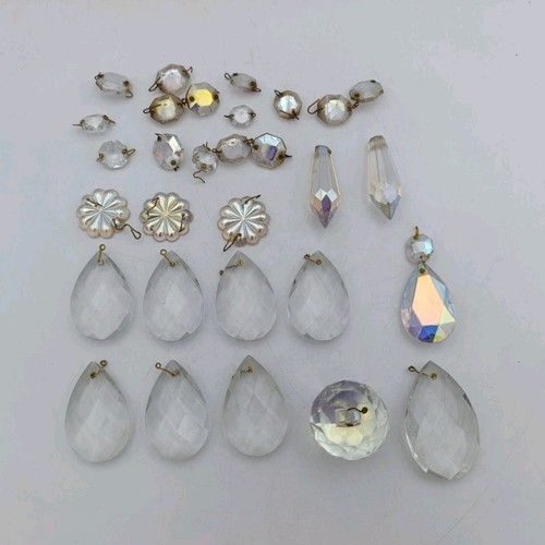 Lot anciennes pampilles - , lustre