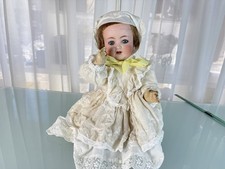 Poupée d'artiste ancienne poupée tête porcelaine de collection 45 cm état...