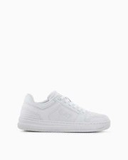 Chaussures Junior EA7 EMPORIO ARMANI Sneakers Mode Logo 7Y000011 MZ024 Blanc