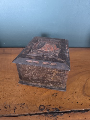Ancienne boîte bois - ancienne, en