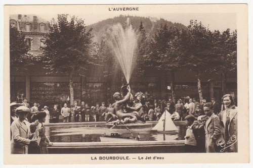 Cpa bourboule le - la,