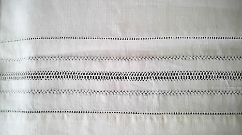 Drap ancien lin - drap, jours