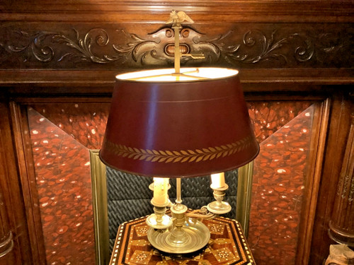 Grande lampe bouillotte style - lampe,