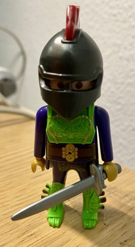 Playmobil chevalier dragon - chevalier, du