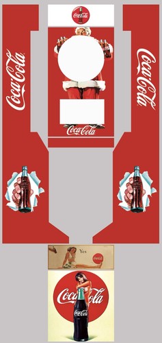 Stickers coca cola modele - coca, 2