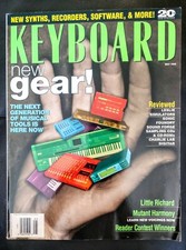 KEYBOARD MAY 1995 EAGLES/TOM PETTY/LITTLE RICHARD/KORG OASYS/LESLIE SPEAKER SIMS
