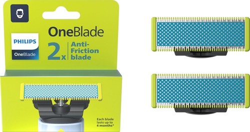 Pack lames philips oneblade - pack, 2
