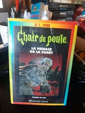 livre Chair de poule Tome 33 La Menace De La Forêt 