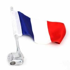 Français Moto Verticaux Mât Poteau Drapeau pour Honda GoldWing GL1800 01-11