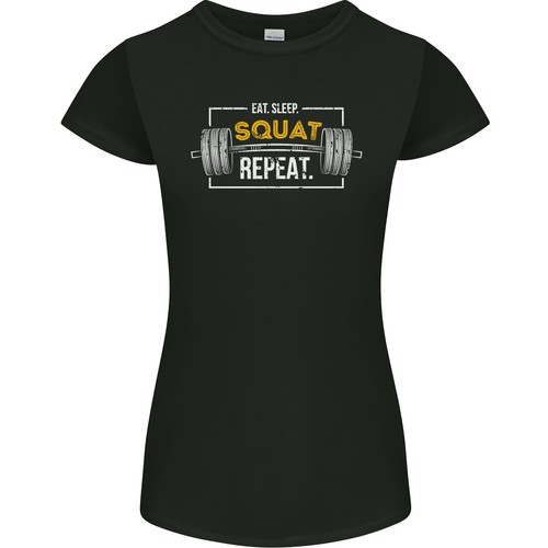 Eat sleep squat répéter gym - sleep,