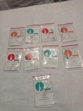 Lot de 9 paquets d'hamecons VMC Compétition concours peche au coup float sensas